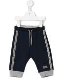 logo stripe track pants 