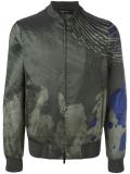 watercolour print jacket 
