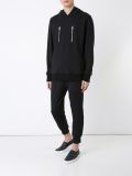 chest zips hoodie