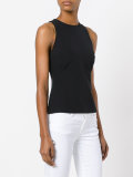 rear zip top