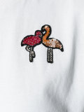 flamingo patch T-shirt