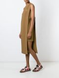 asymmetric knit dress