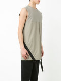 sleeveless strap detail tank