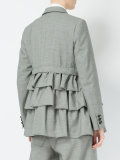 tiered ruffled jacket