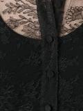 sheer lace evening gown