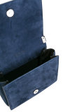 DD striped shoulder bag