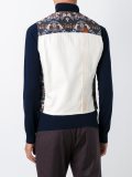 patterned sleeveless waistcoat