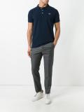 embroidered logo polo shirt 