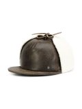 leather cap