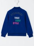 zip-up sweatshirt