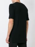 tartan panel T-shirt