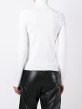 ribbed roll neck jumper