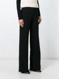 tailored flared trousers