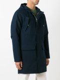 hooded coat