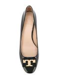 logo plaque pump shoes 