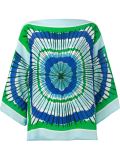 hand paint effect blouse