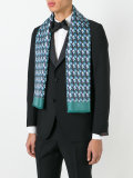 printed silk scarf