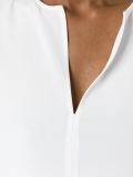 V-neck blouse