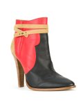 panelled ankle boots
