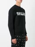 Swallow印花套头衫
