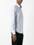 thin stripe button-up shirt