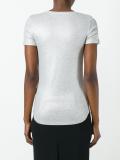 metallic T-shirt