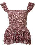 leopard print top
