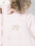 hooded padded coat