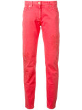 slim fit trousers