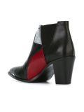 colour block ankle boots