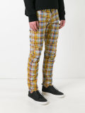 madras check trousers 