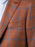 classic checked blazer
