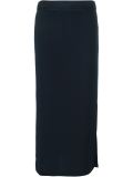 straight cut maxi skirt