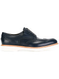 contrast sole brogues