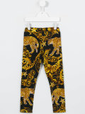 baroque lion track pants