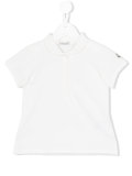 embroidered logo polo shirt 