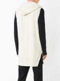 zipped hooded tank
