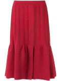 draped A line skirt