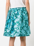 roses jacquard skirt