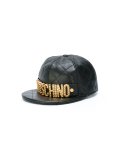 quilted logo plaque cap