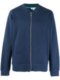 Tiger embroidered zip-up sweater