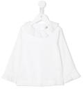 ruffled blouse