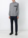 gingham check shirt
