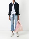 two-tone slouchy tote