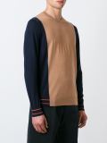 colour block sweater