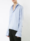 flared sleeves shirt