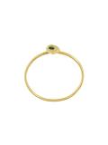 emerald stacking ring