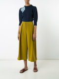 cropped palazzo pants