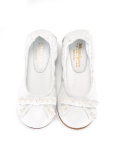 pearl embellished ballerinas