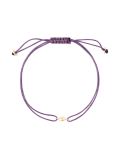 18kt gold nugget friendship bracelet
